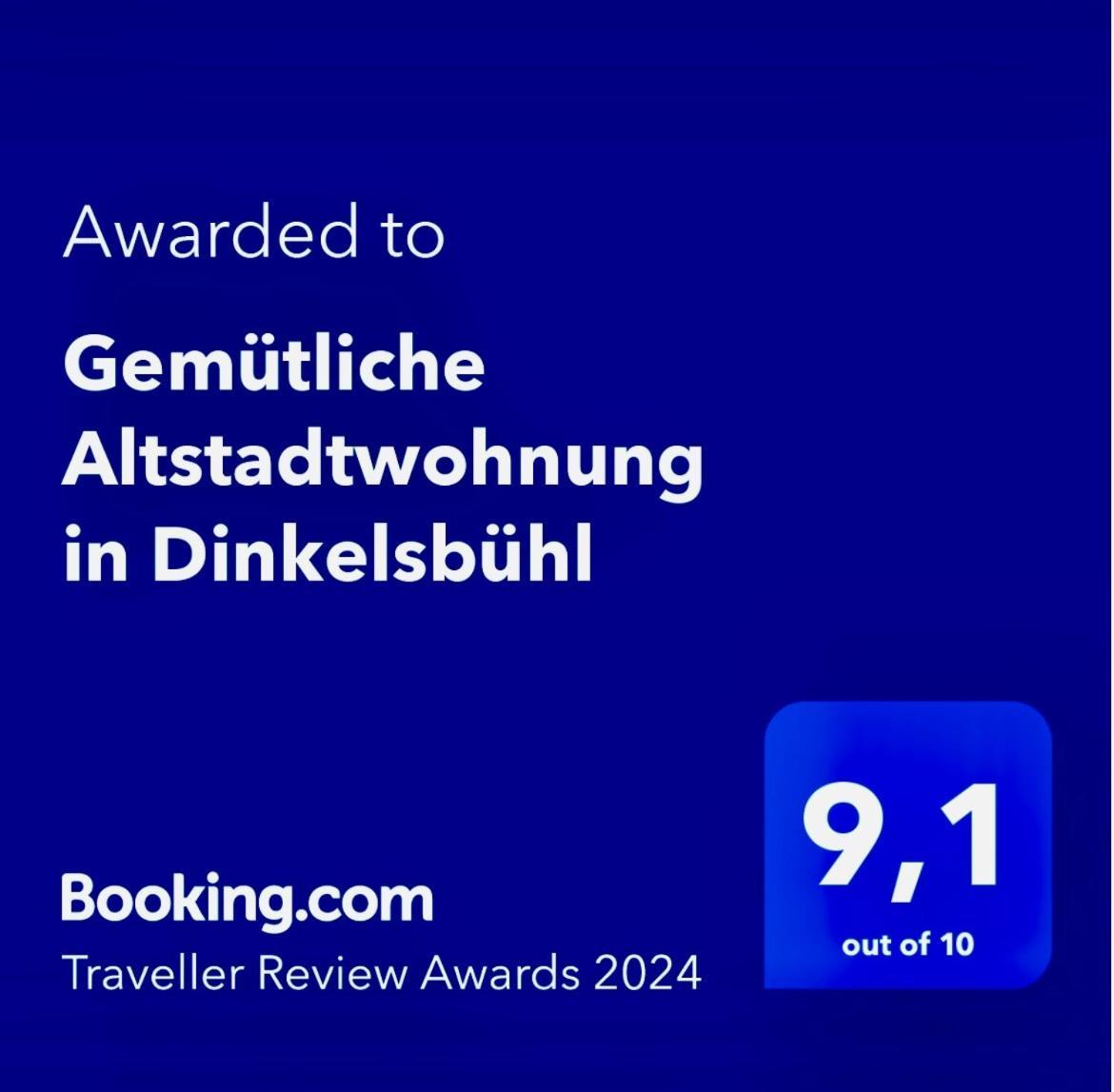 Gemuetliche Altstadtwohnung In Dinkelsbühl Buitenkant foto
